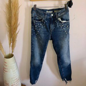 Mavi High-rise super skinny pearl jeans